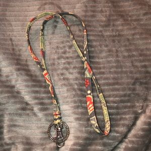 Vera bradley lanyard